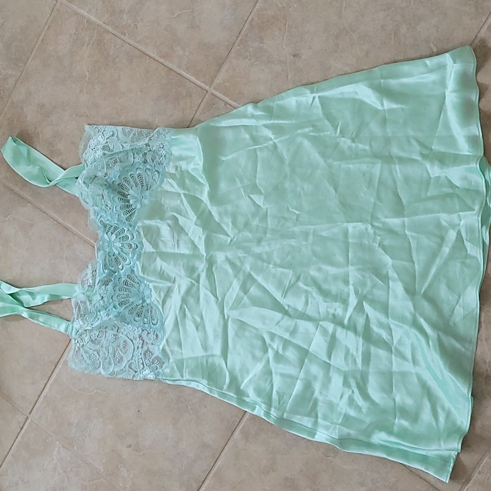 Silk Green Chemises